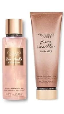 KIT MIST Y LOCION CORPORAL - BARE VANILLA BRILLO